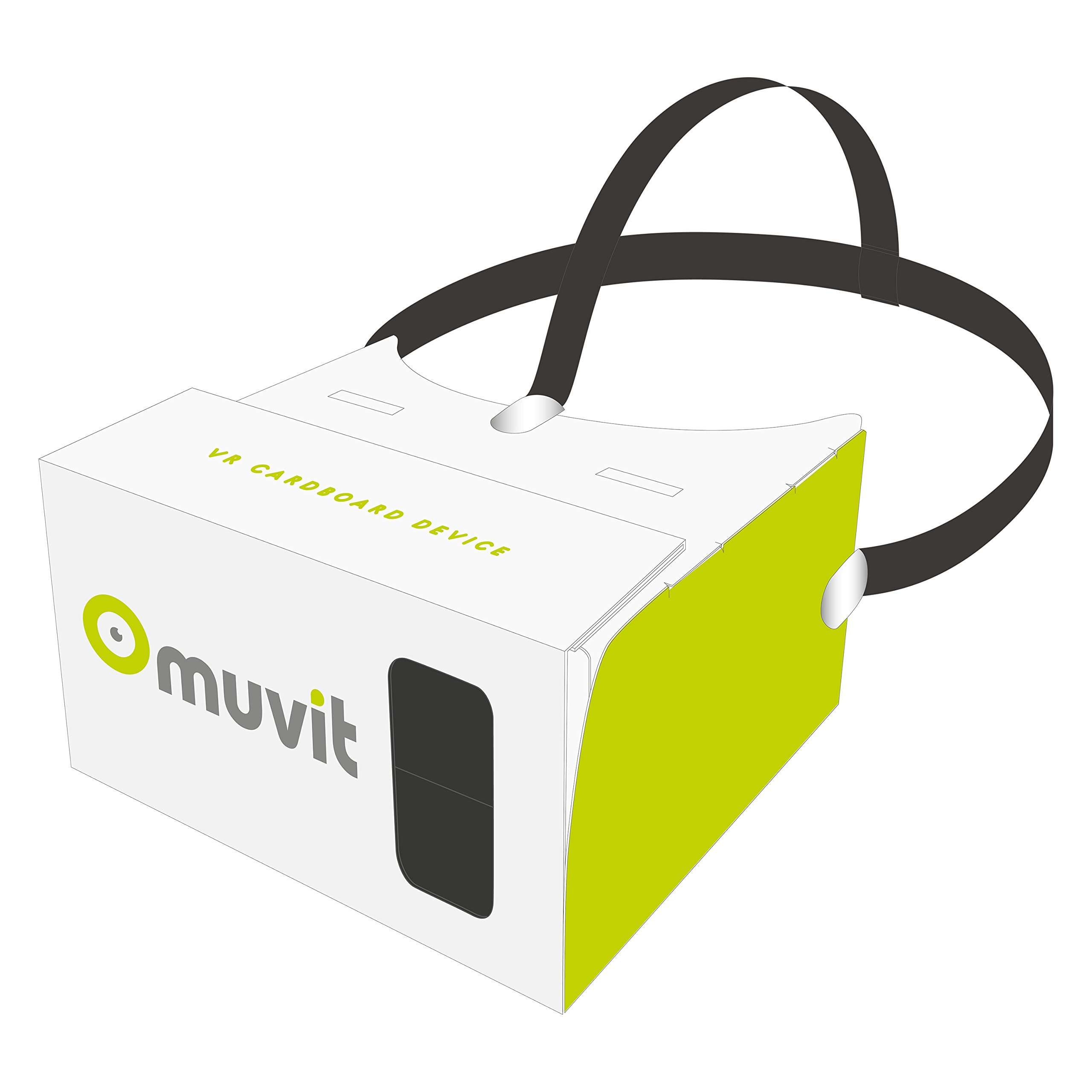Muvit muiot0001 Accessory for Handheld Device – Accessory for Portable Devices (Black, Green, White)