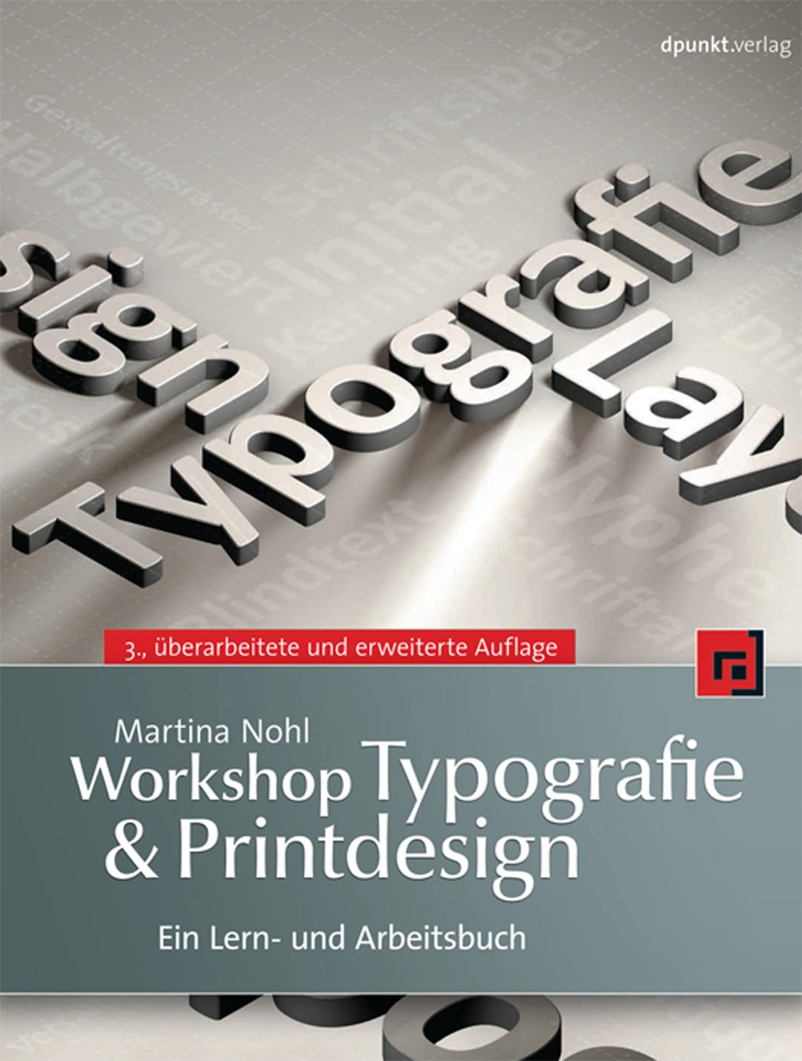 Livre typo et printdesign workshop manuel d'apprentissage d'allemand