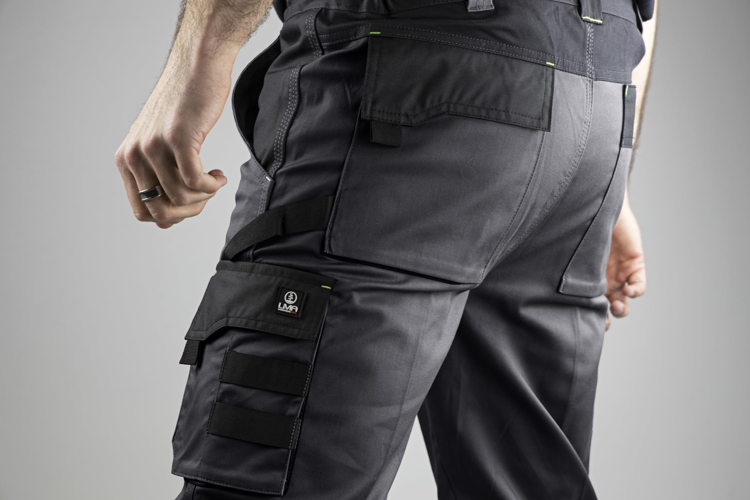 LMA Pantalon de Travail Multipoches Stretch VULCAIN