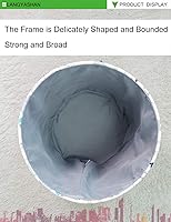 Vista 6 de LANGYASHAN Cesta de Ropa de Lona Plegable Organizador Cesta de Almacenamiento para Niños y Niñas Cesto de Ropa Sucia Contenedores de Juguetes Cestas