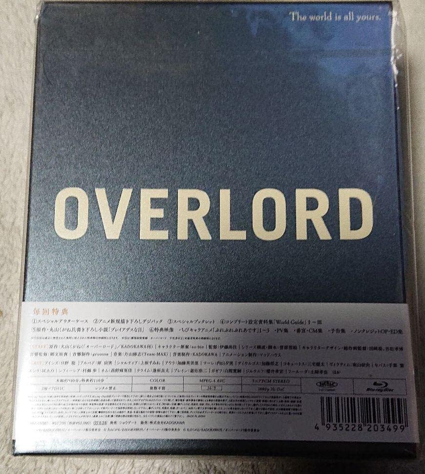 オーバーロード Ⅰ・Ⅱ・Ⅲ Blu-ray BOX〈7枚組〉 Amazon.co.jp: オーバーロード I・II・III Blu-ray BOX : 日野聡