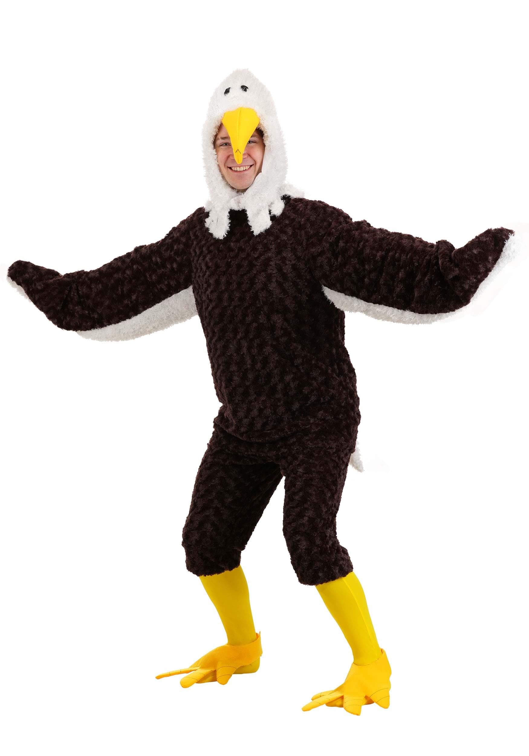 Bald Eagle Fancy Dress Costume | Adult Bird Fancy Dress Costumes