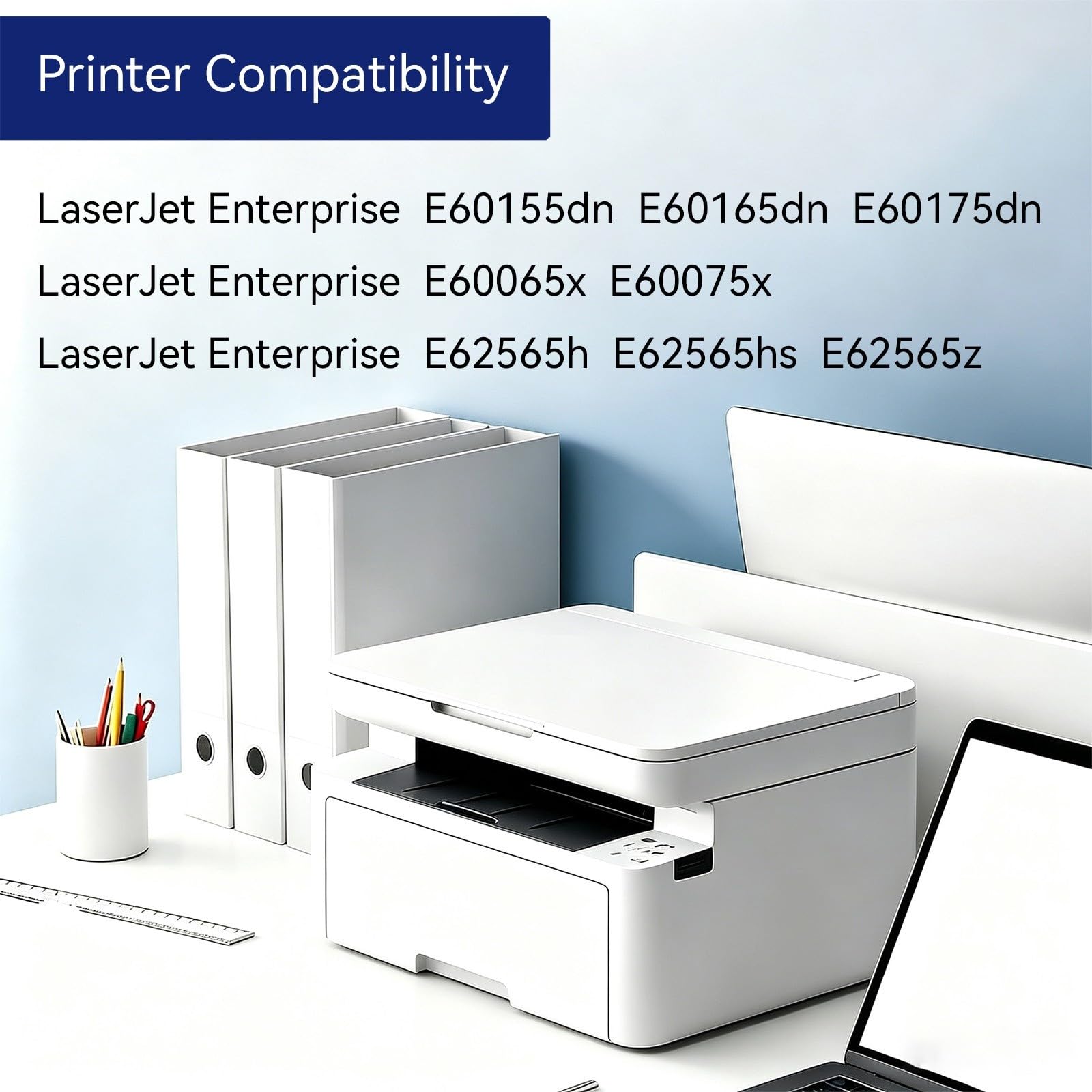 Cartuccia toner W9004MC per HP Nero, con chip, resa elevata