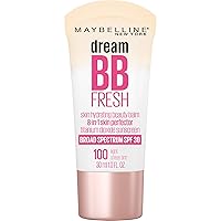 Vista 11 de Maybelline - Crema Dream BB Fresh, hidratante para la piel, 8 en 1, bálsamo de belleza, perfector de la piel, con amplio espectro SPF 30, cobertura