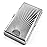 Cigarette Case Victorian Style Metal Holder for Regular, King and 100\'s Size Pocket Protective Security Wallet (Ray-S100, Silver)