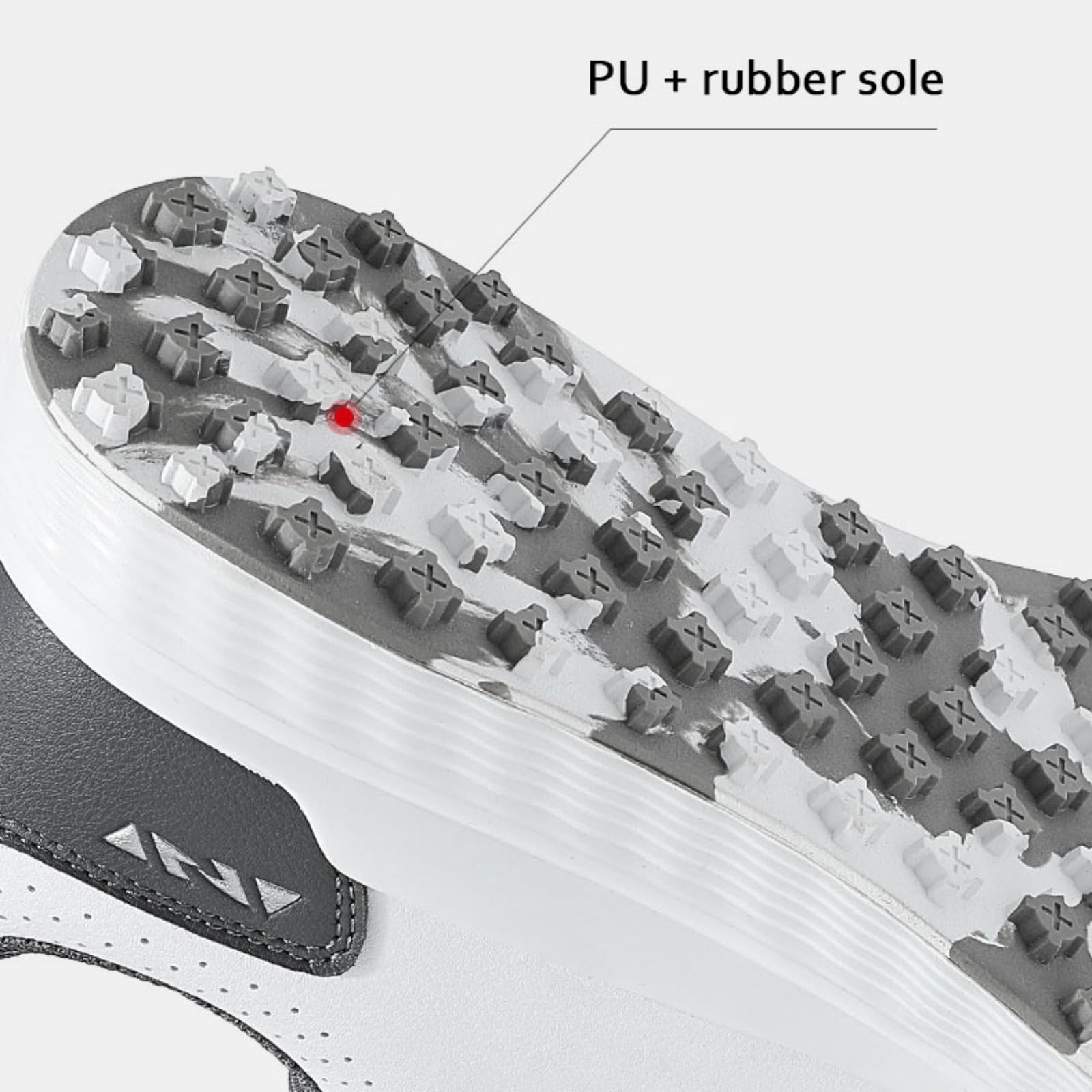 JiuQing Męskie buty golfowe bezkolcowe antypoślizgowe sportowe buty golfowe oddychające lekkie do chodzenia na świeżym powietrzu damskie