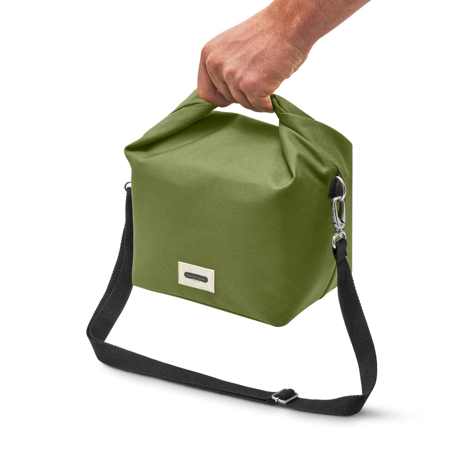 Sac à lunch isotherme Black+Blum de 10L - Sac isotherme roulant recyclé avec bandoulière, étanche thermique pour femmes et hommes, contenant pour repas réutilisable, sans BPA, mousse
