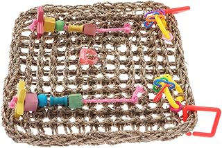 PERSELOSO Juguetes para Masticar Loros De Colores Colgante Accesorio para Jaulas Seguro y Divertido