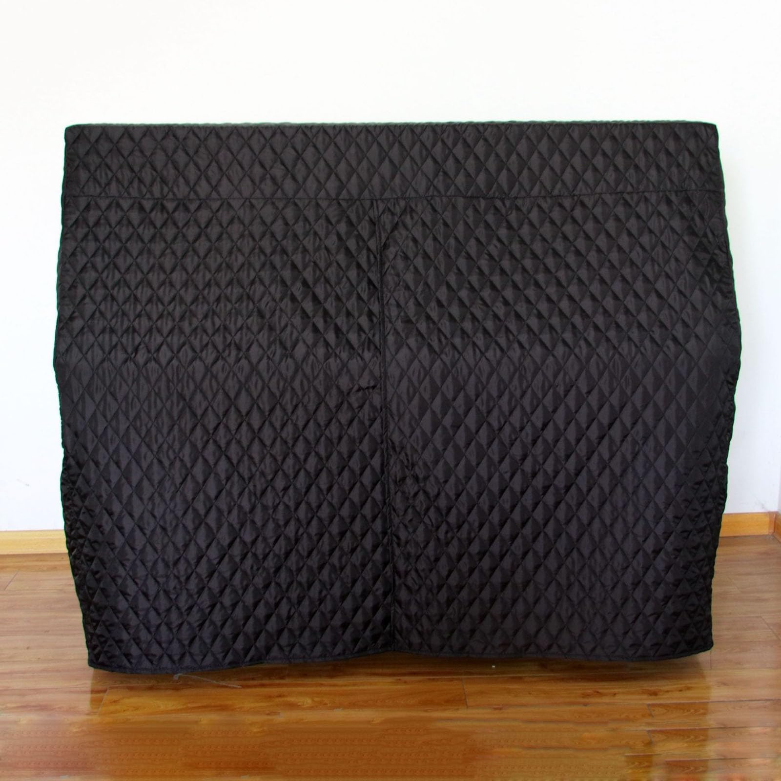 Funda para Piano Vertical -Cubierta Vertical del Piano | Funda impermeable de algodón prensado con costuras cruzadas -para piano vertical universal (155*35*125cm)