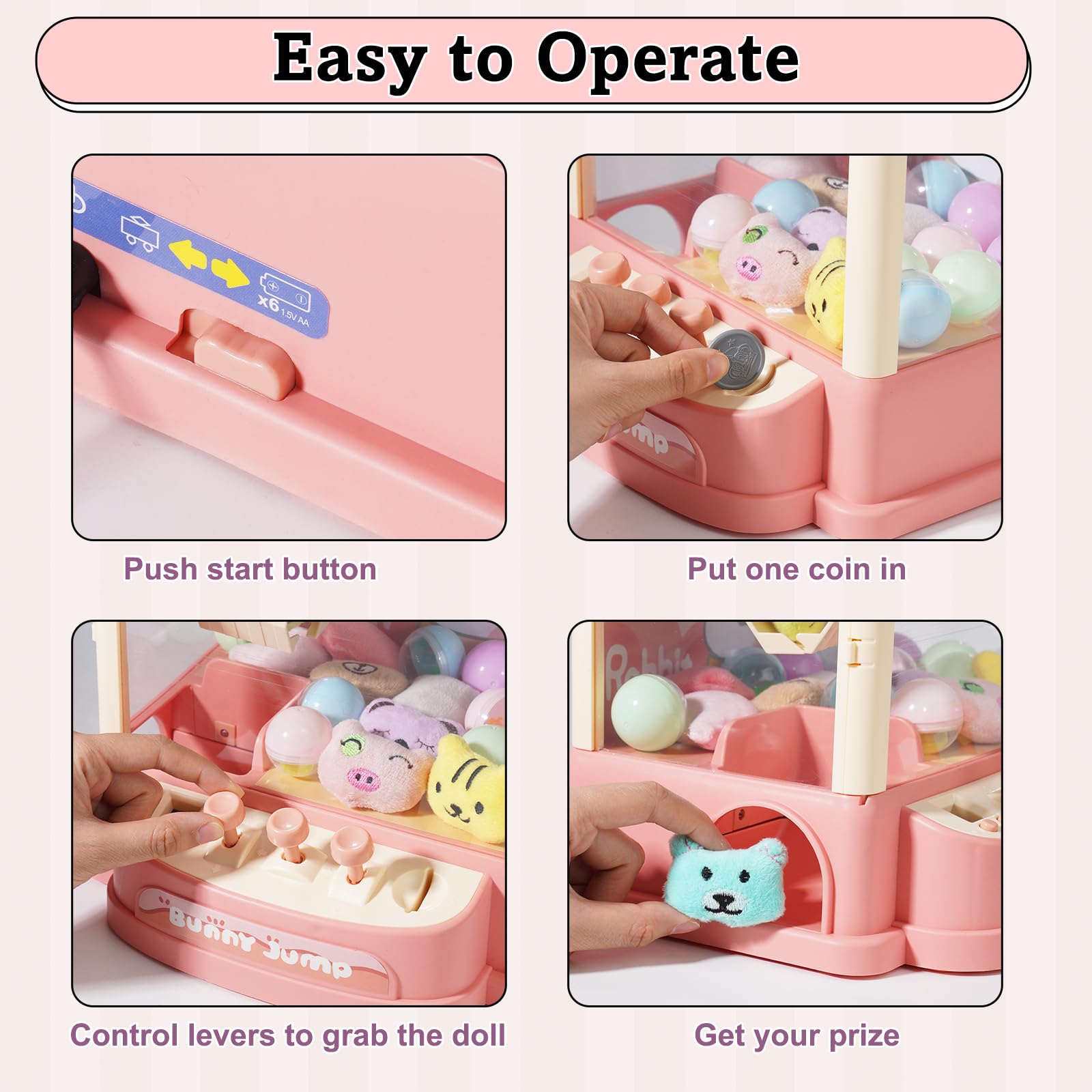 Mini Klauw Poppenmachine voor Kinderen
