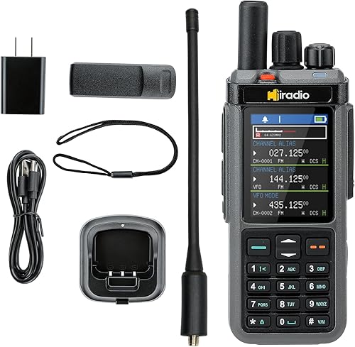 Y23UV-98 Radio de 10 W Multibanda bidireccional con CBSSBHF, repetidor de banda cruzada, 1024 CH y Tri VFO - Radio jamón de alta potencia para