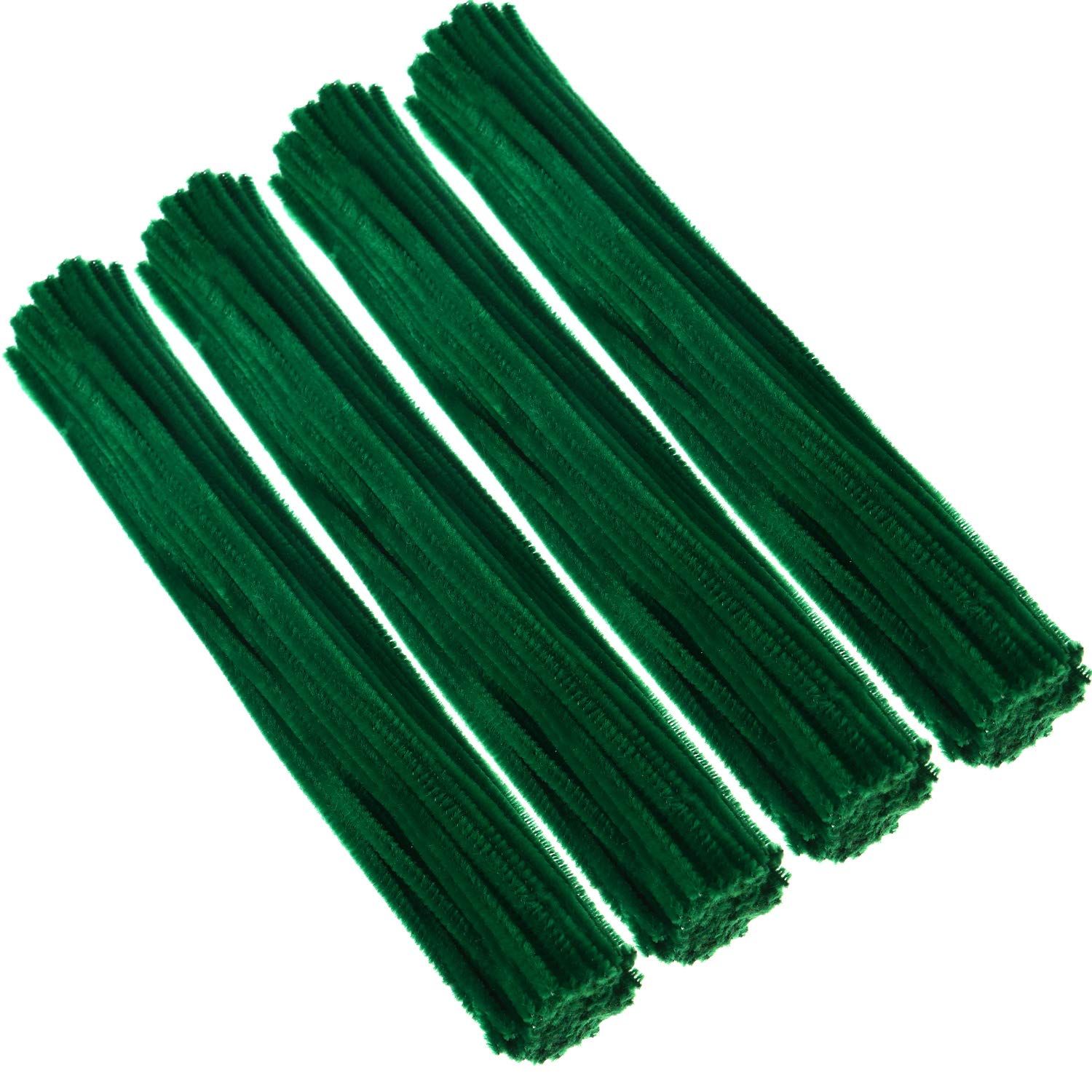 400 Pieces Pipe Cleaners Jumbo Chenille Stem Fluffy Chenille Stem For