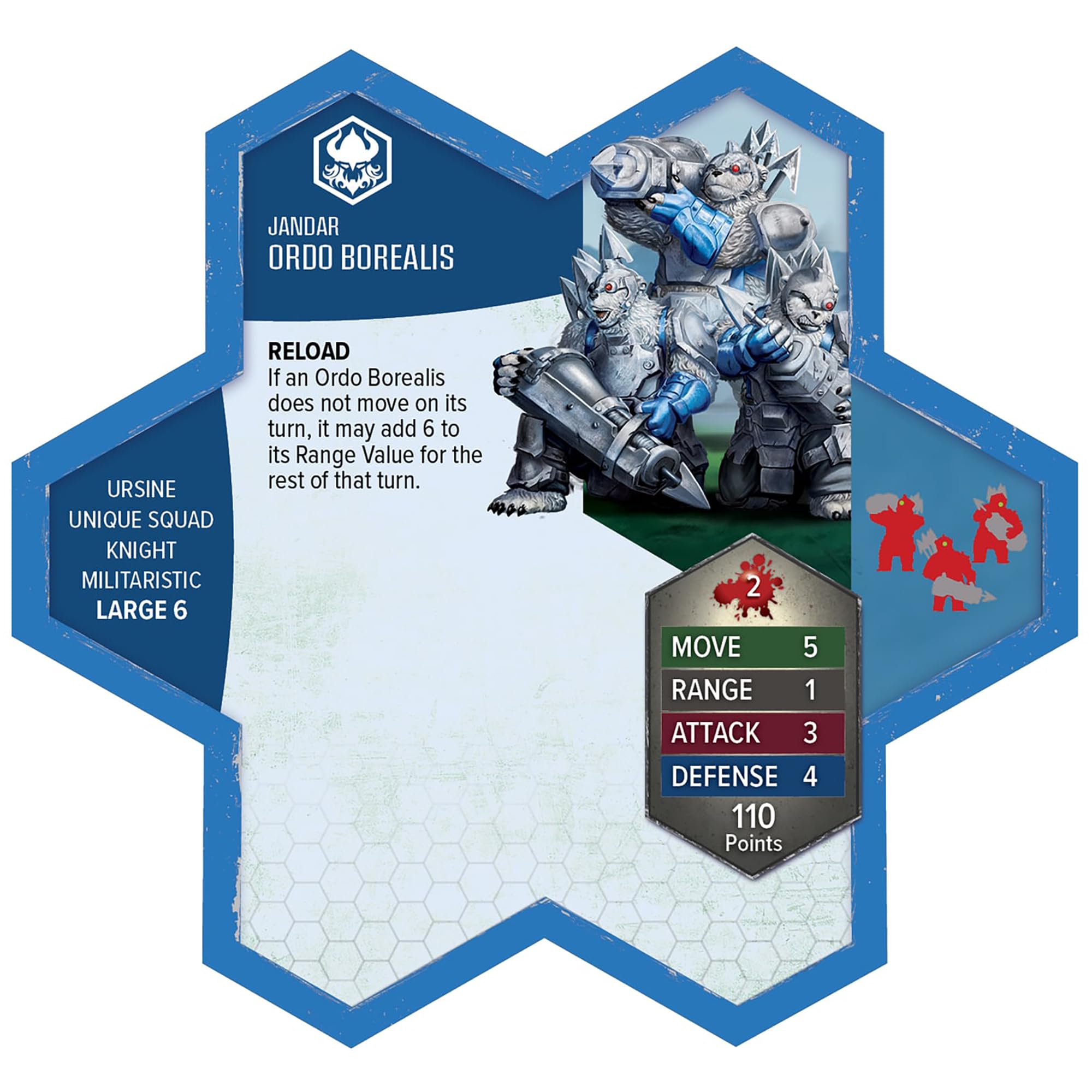 Renegade Game Studios Heroscape: Rising Tide - Knight Primus Adelbern & Ordo Borealis Army Expansion, 2-4 Players - Image 4