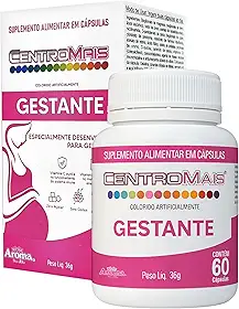 Centromais Gestante - Saúde para Grávida e Bebê - Suplemento 60 Cápsulas