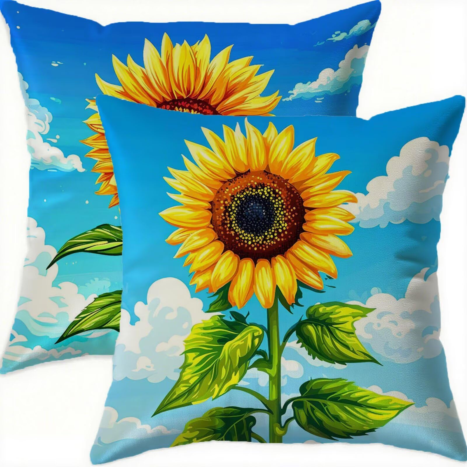Housses de coussin 65x65 velours imperméable pour sublimer votre canapé