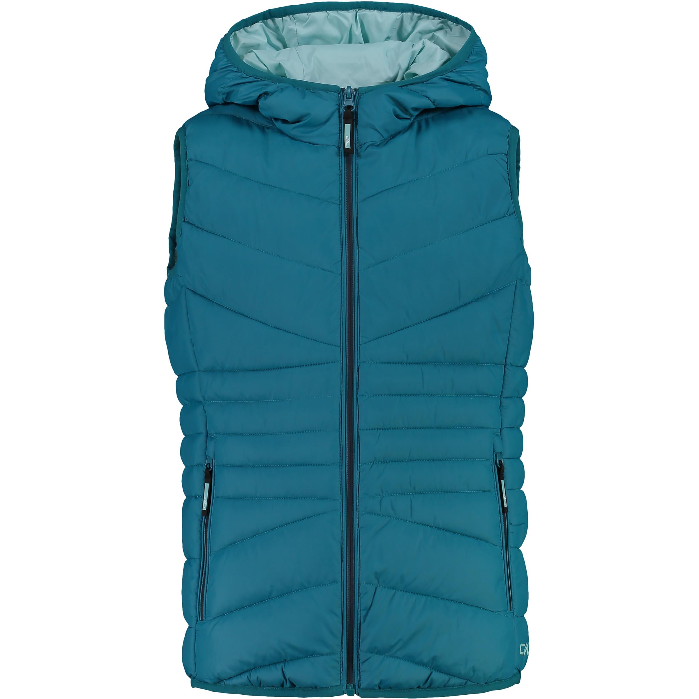 CMP Gilet Da Bambina In Nylon Con Cappuccio Fisso Vest Unisex - Bambini e ragazzi