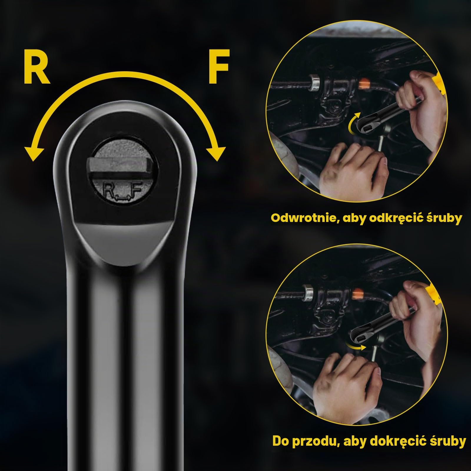 Przedłużony bezprzewodowy klucz zapadkowy 1 cm do akumulatorów serii Dewalt 18 V 20 V, 320 obr./min, elektryczny klucz grzechotkowy 80 Nm, przedłużony pręt o długości 6in / 16 cm