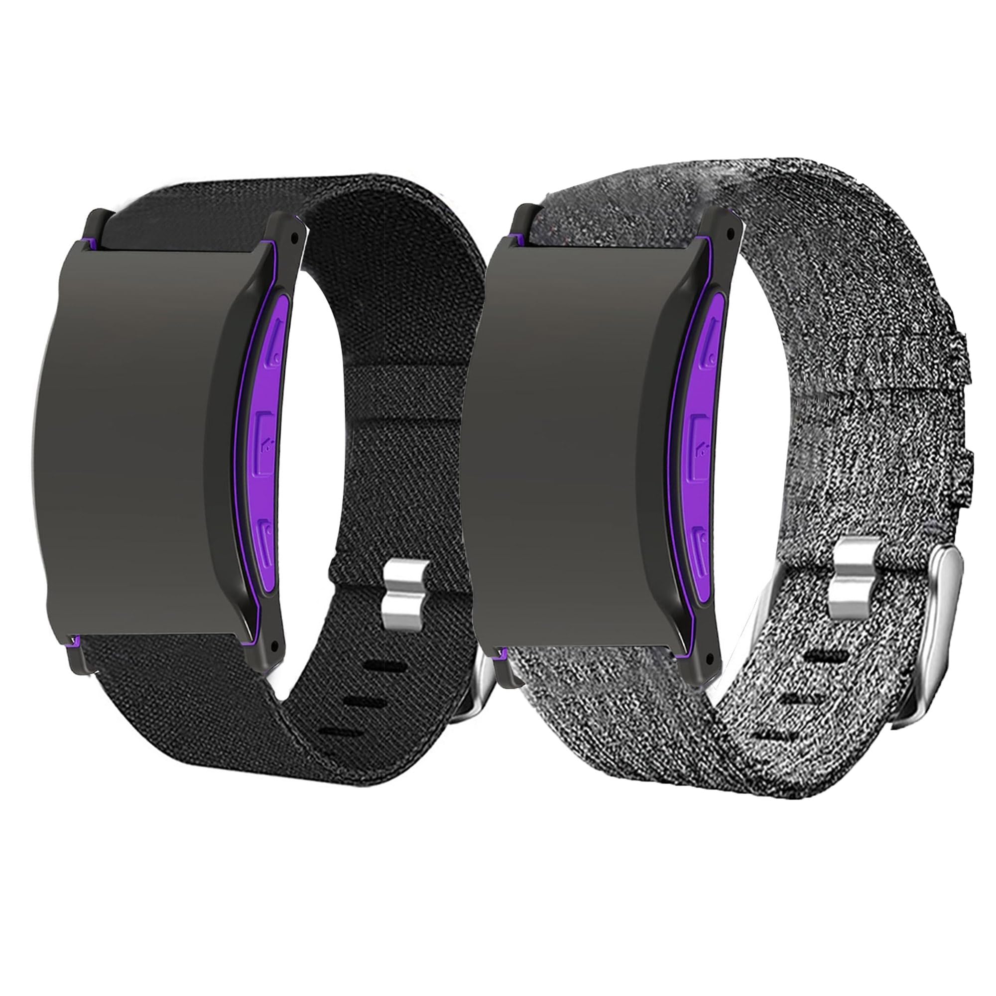 Lamshaw Compatible with Shock Clock Max Band, Breathable Nylon Woven Fabric Replacement Accessory Strap Compatible for Pavlok Shock Clock 3, Max