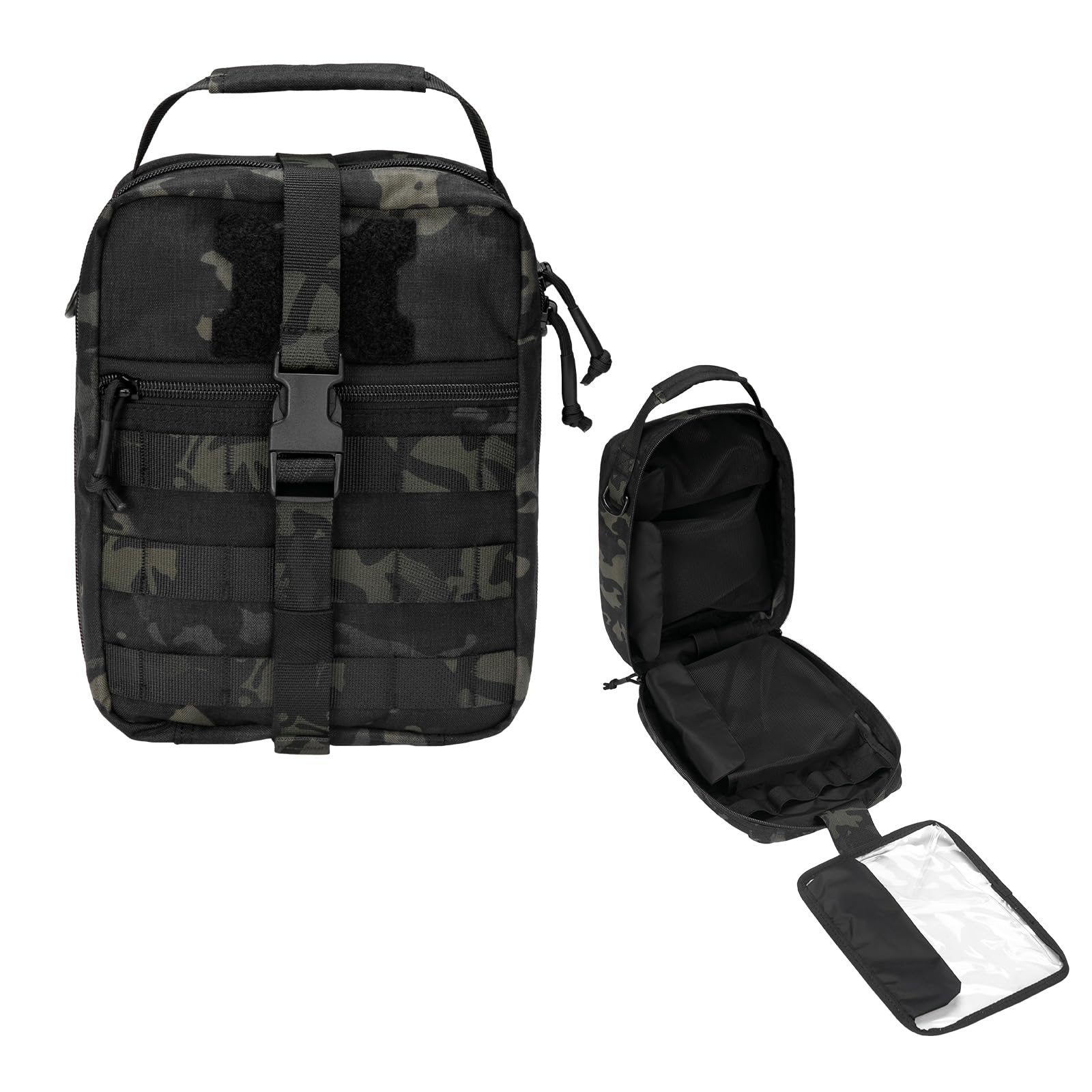 EXCELLENT ELITE SPANKER Rip Away Tactical Medical Bag First Aid IFAK Pouch Utility EMT Pouch for Camping, Hunting, Family and Outdoor Activities （MCB）