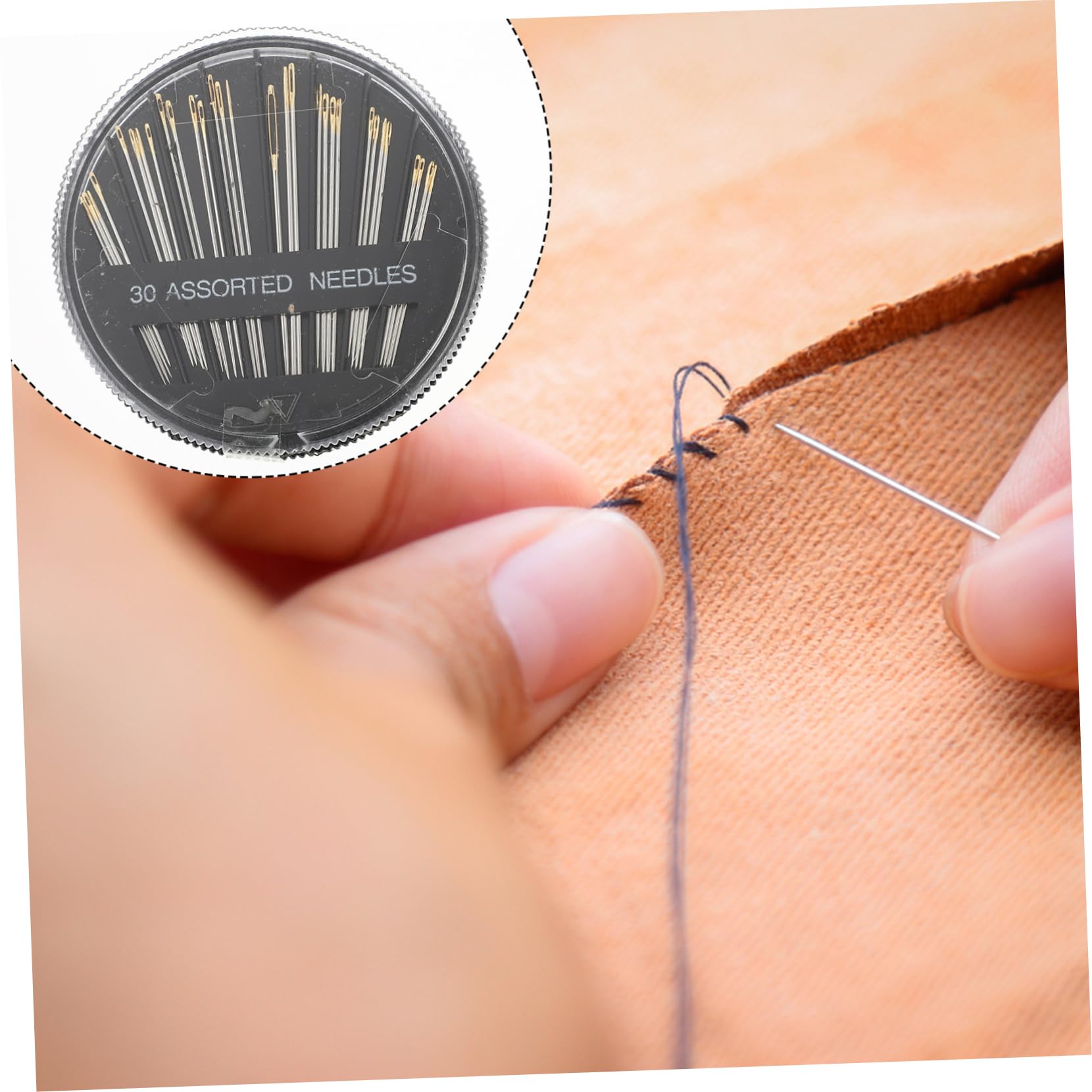 Uonlytech Strumenti Per Cucire Aghi Da Cucito Filo e Accessori Pratico Kit Aghi e Filo Per Cucire Fai Da Te Strumenti Per Portatili Per Domestico