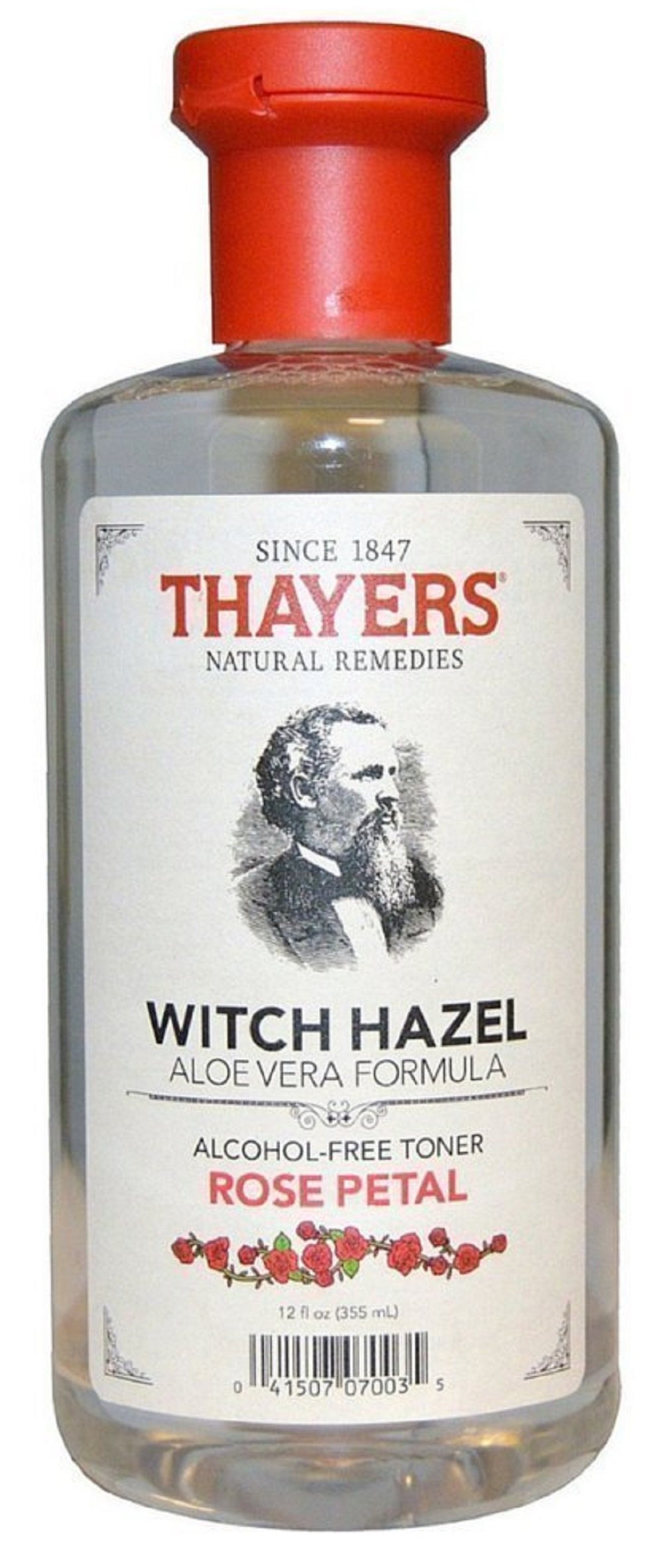 Alcohol-Free Rose Petal Witch Hazel With Aloe Vera