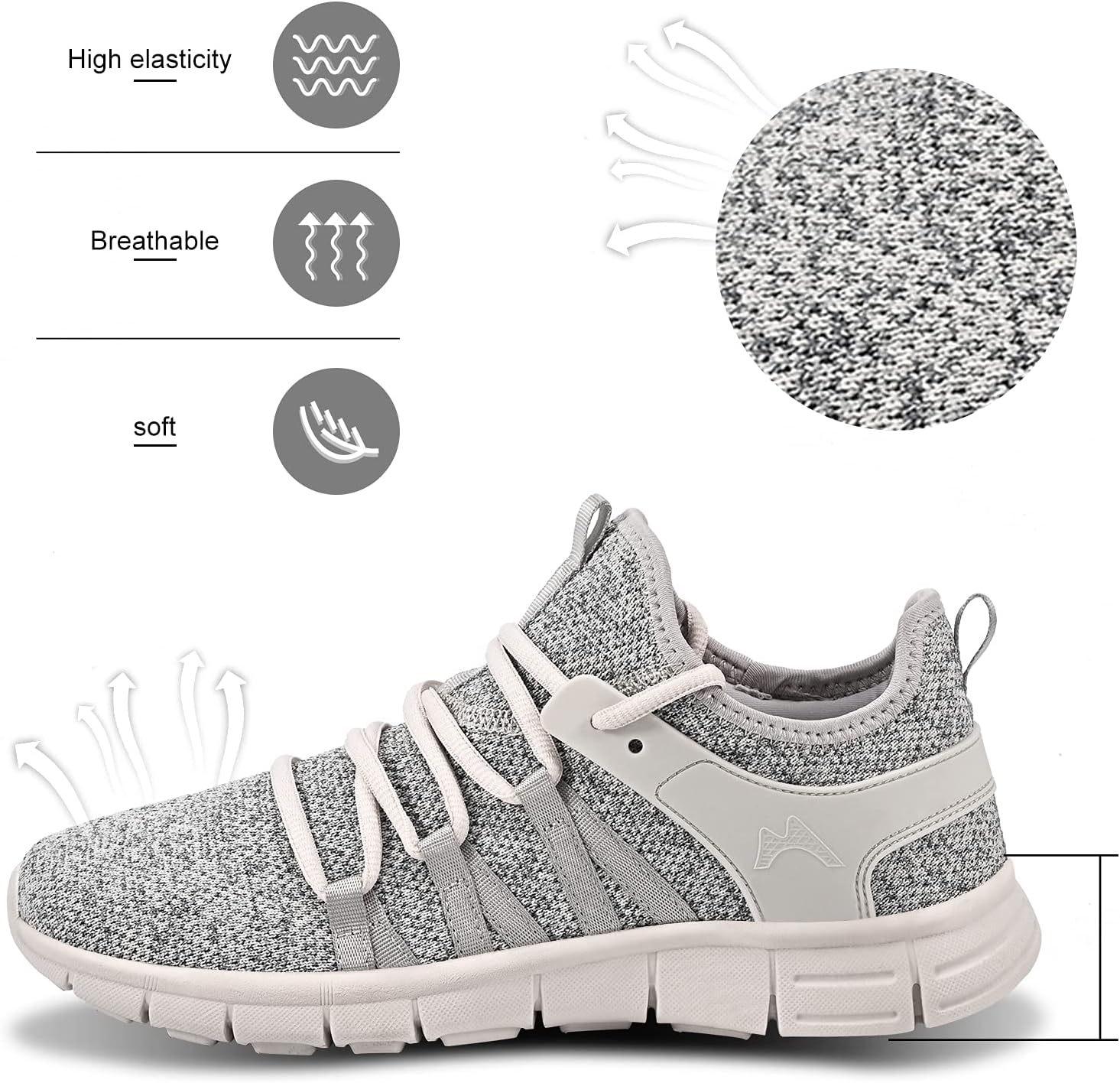 INZCOU Running Shoes Lightweight Tennis Non Slip Gym Workout Shoes... - Picture 185 of 190