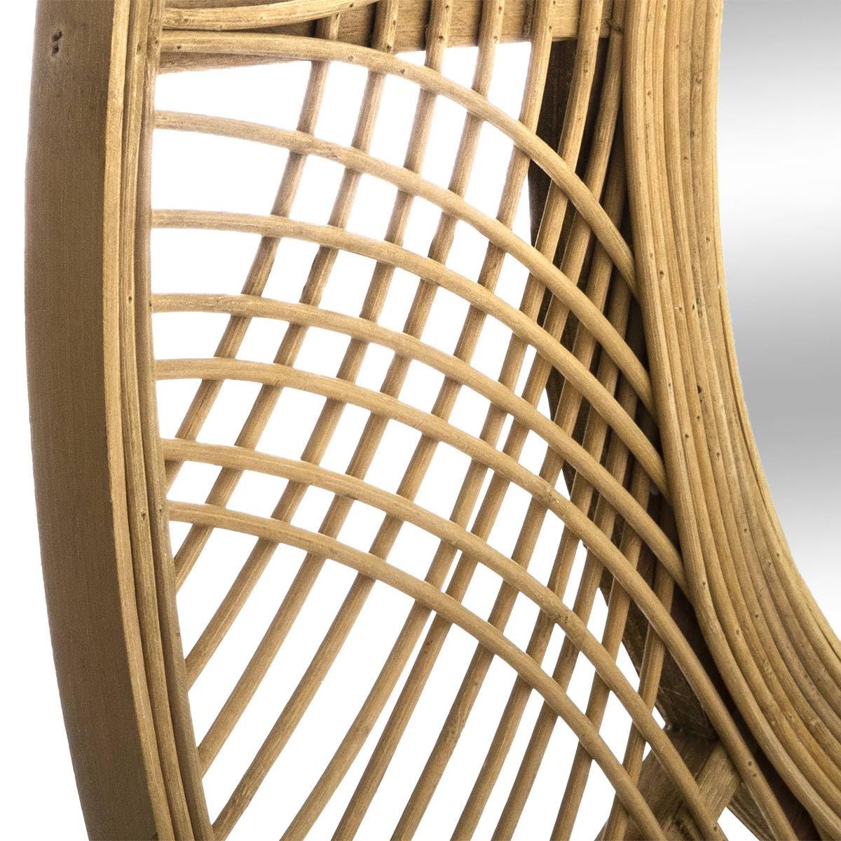 Atmosphera - Espejo 'Ina' - bambú D. 89 cm