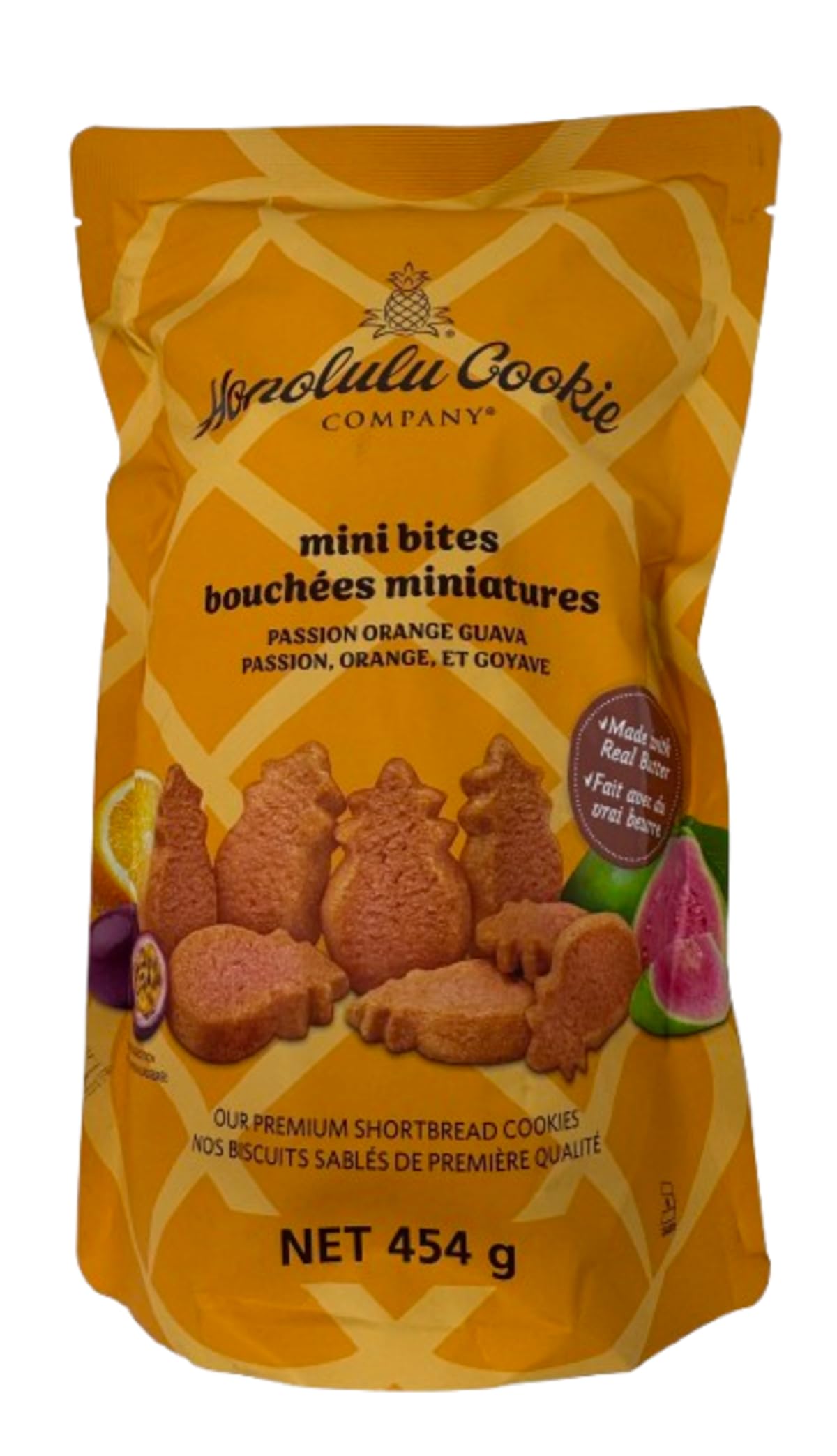 Honolulu Cookie Company Passion Orange Guava Mini Bites – Tropical