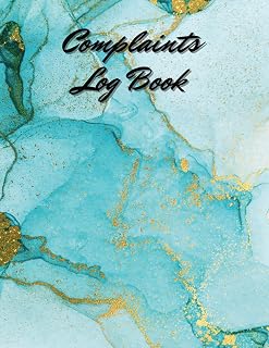 Complaints Log Book: Register Book for Recording Complaints