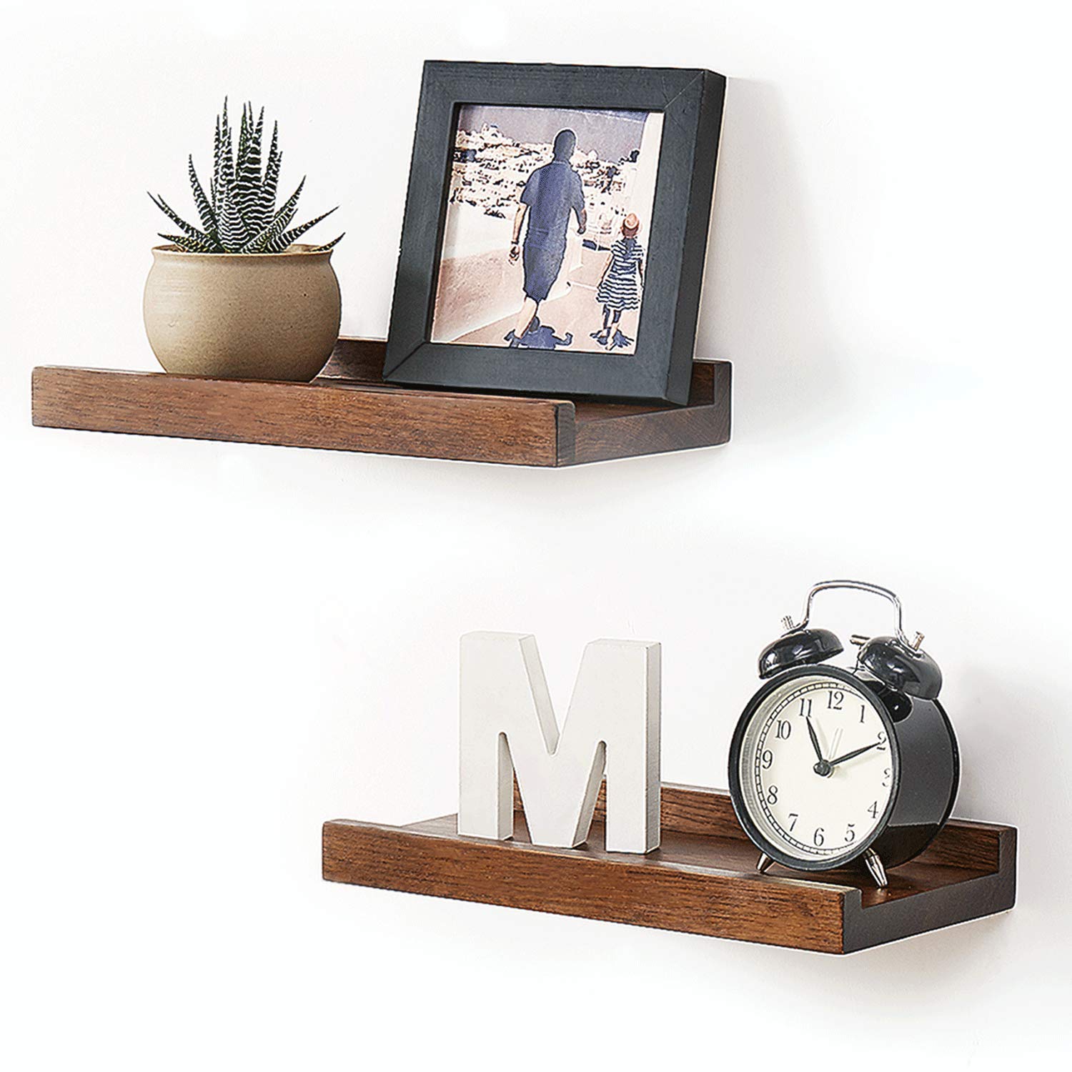 Walnut Floating Shelves Decor For You