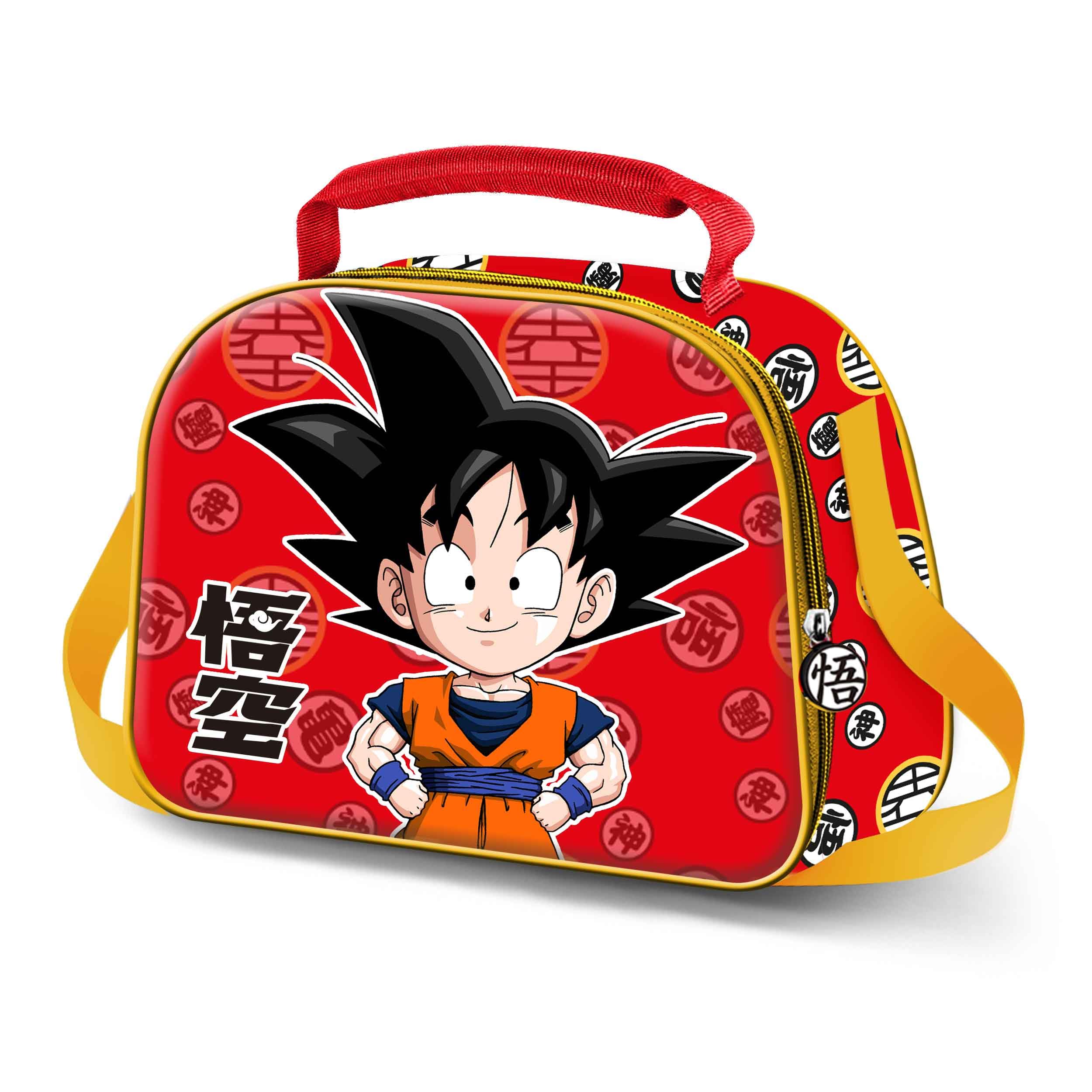 Dragon Ball Kintoun-Lunch Bag, Red, 25.5 x 20 cm