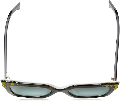 Vista 4 de Fendi FF0260S C9K HavanaWhite FF0260S Lentes de Sol Cuadradas Categoría 3 Si