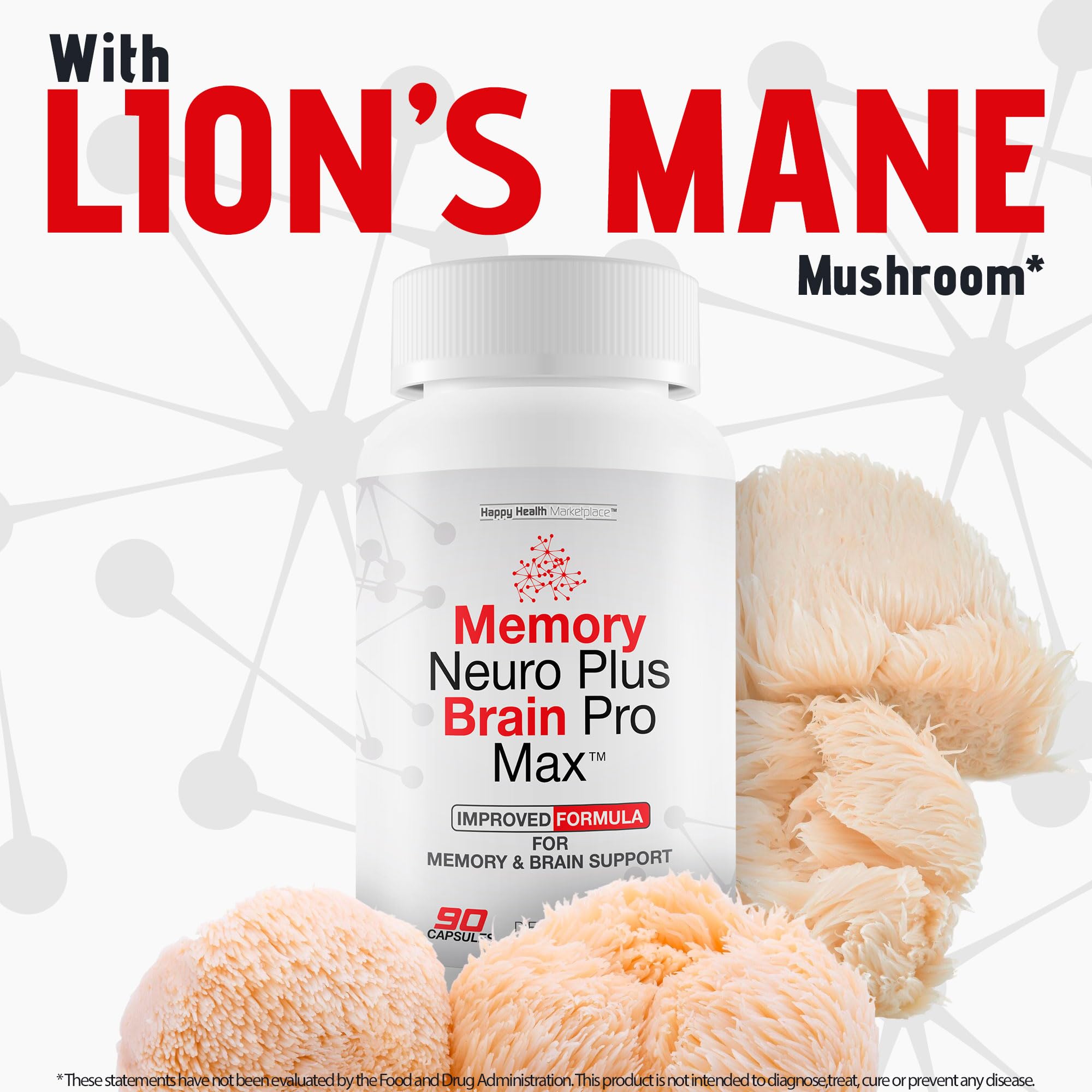 Memory Neuro Plus Brain Pro Max - Improved Memory Formula - Our Best Supplement For Clear Memories - Neuro Plus Brain And Focus Formula - Support Improve Mental Function, Clarity, Energy, And Recall — Amazon image 5