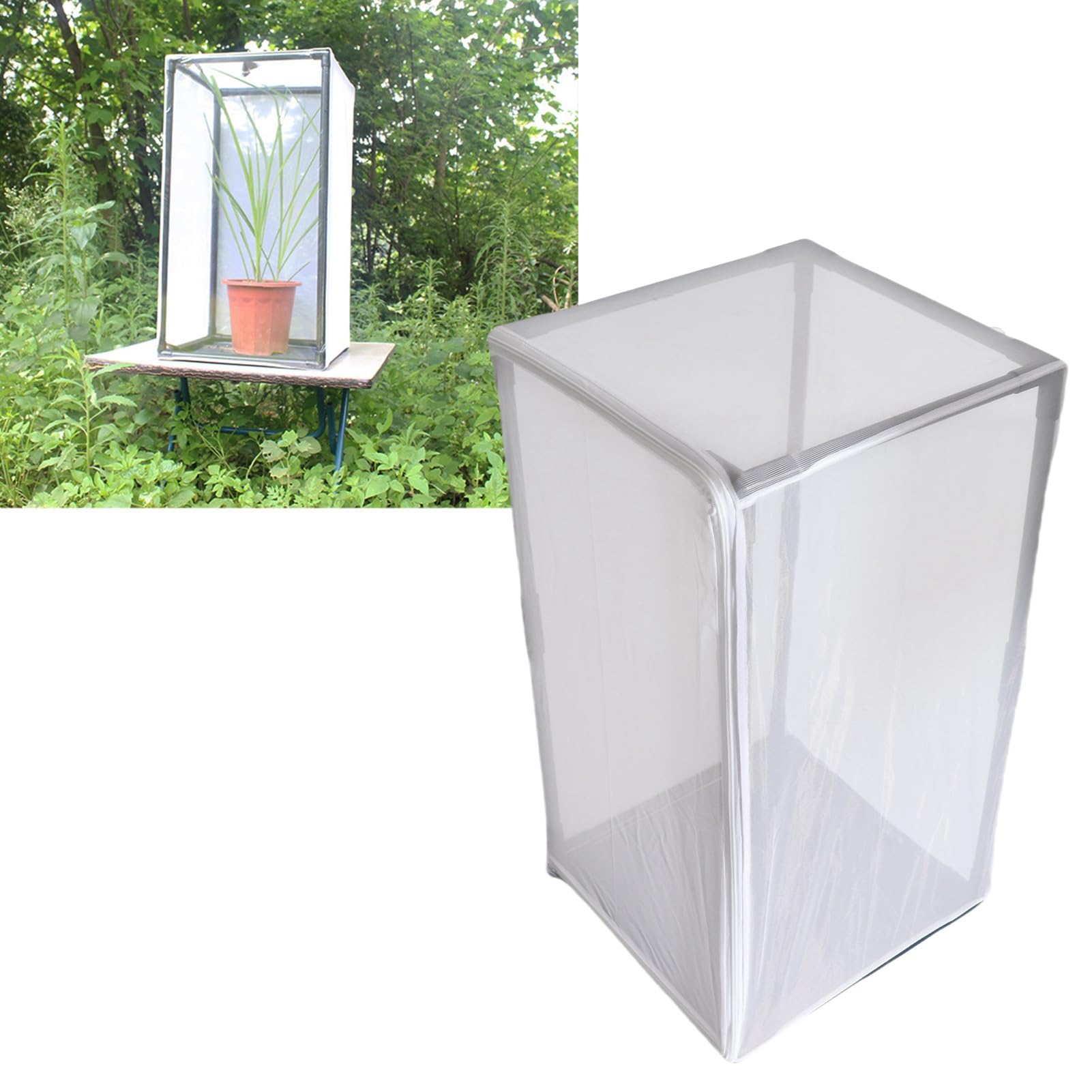 Schmetterlings Zuchtkäfig & Gewächshaus - 2 Stück Transparent