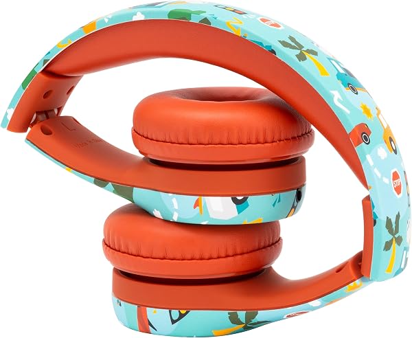 Snug Play+ Kids Cuffie con limitazione del volume per bambini (ragazzi/ragazze) - Vroom - 4