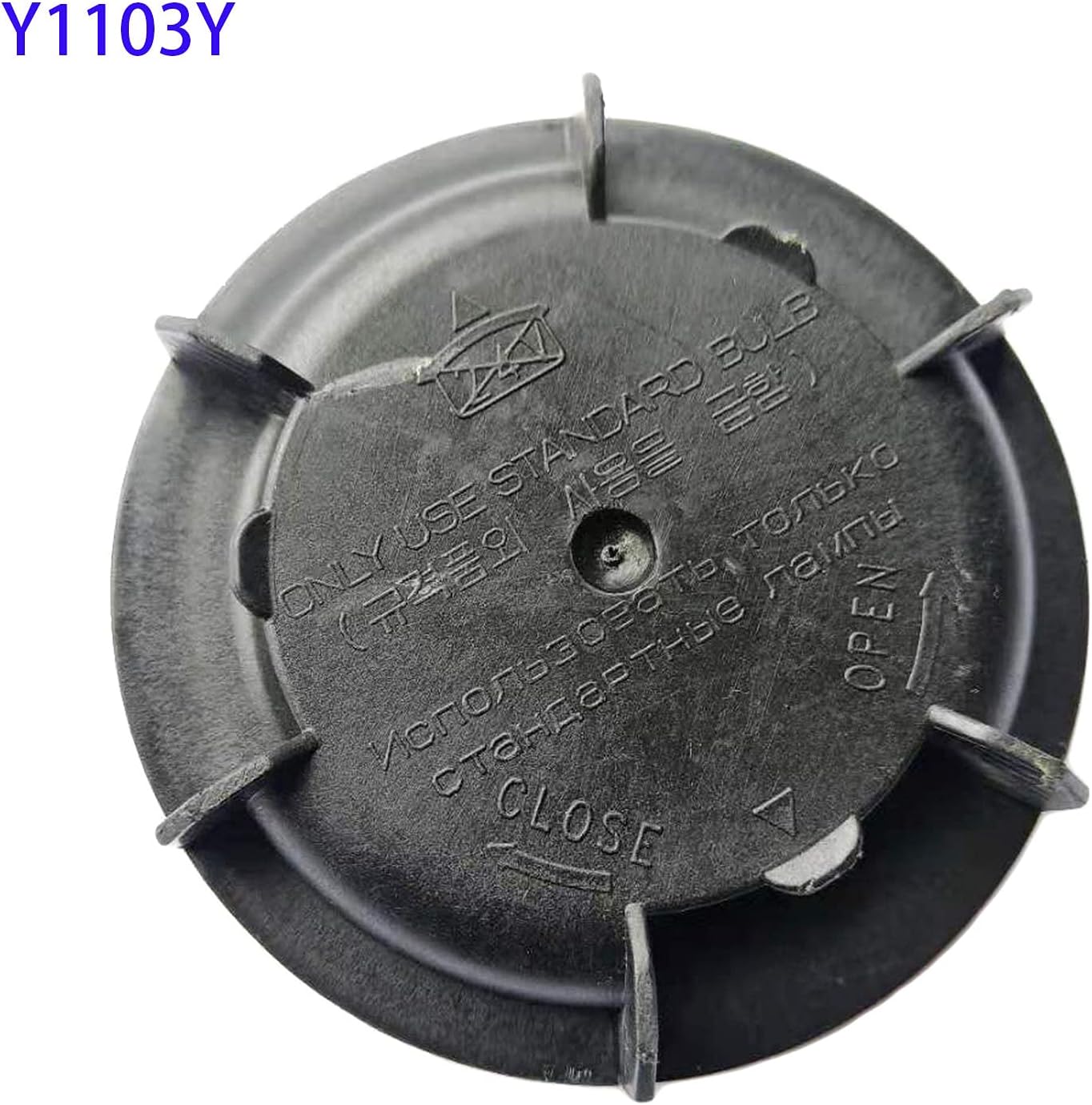 1 PC YEHOLTE For Kia Sorento FL 2006-2020 Headlamp Dust Cover LED Bulb Extension Cap Headlight Lamp Waterproof Plug (Y1103Y-2 For OEM)