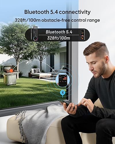 Miniatura 3 de Termómetro inalámbrico Bluetooth de carne para ahumador, sonda de carne ultrafina, termómetro inalámbrico Fitflavor para parrilla, barbacoa, horno,