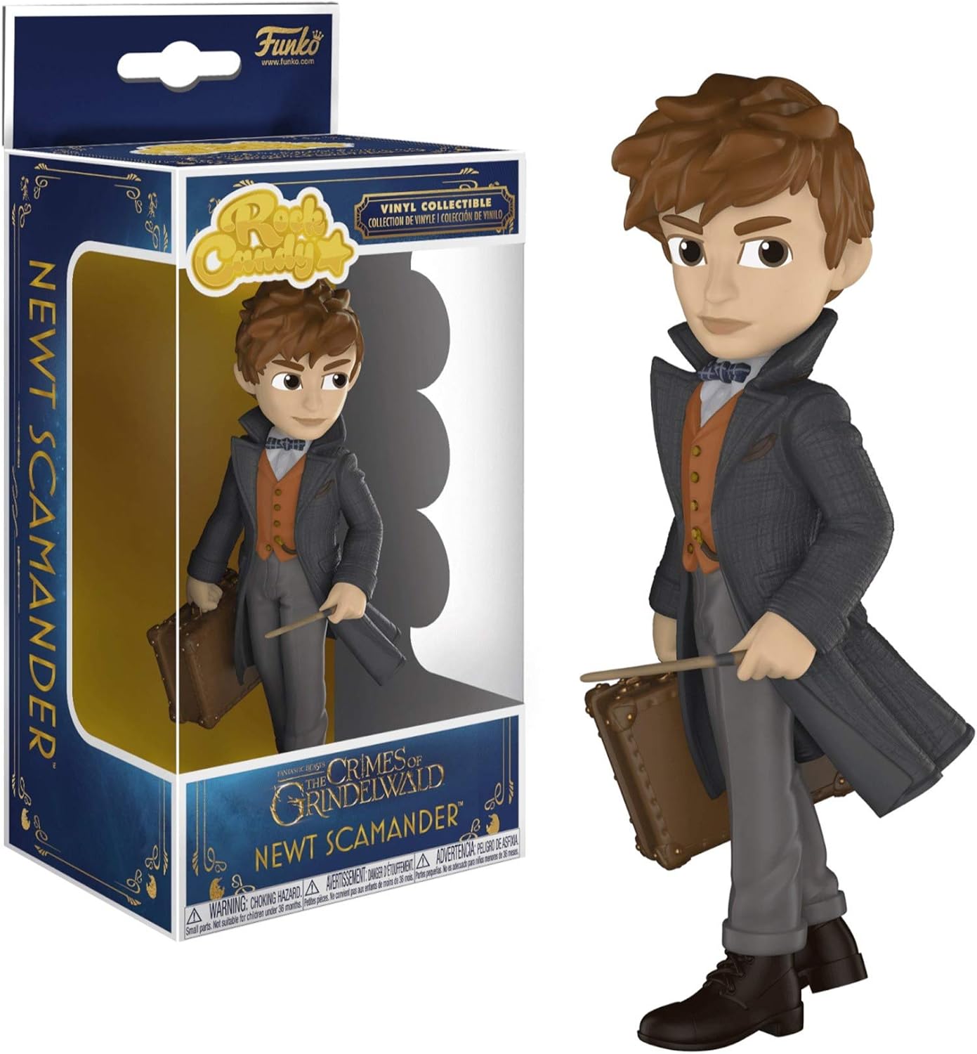 Funko 32765 Rock Candy: Fantastic Beasts 2 - Newt, Multicolor