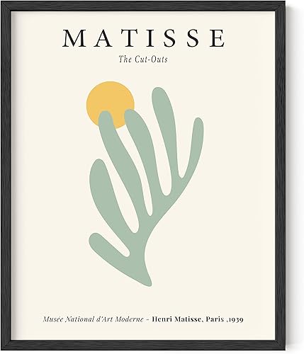 HAUS AND HUES Póster estético de Matisse en colores pastel danés, decoración de habitación en pastel danés, impresión estética de Matisse y