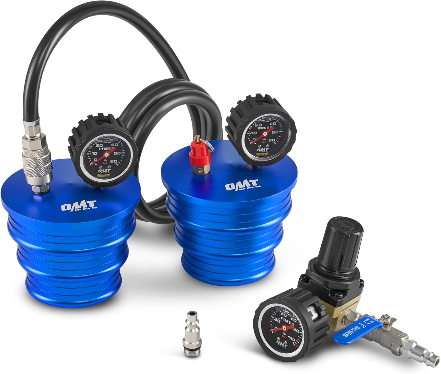 Orion Motor Tech Turbo System Leakage Tester Kit & Charge Air Cooler CAC Boost Leak Tester, Bundle