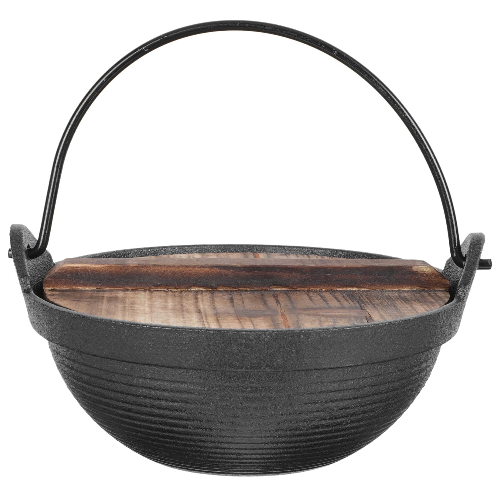 Casserole de camping individuelle en fonte pour cuisine outdoor