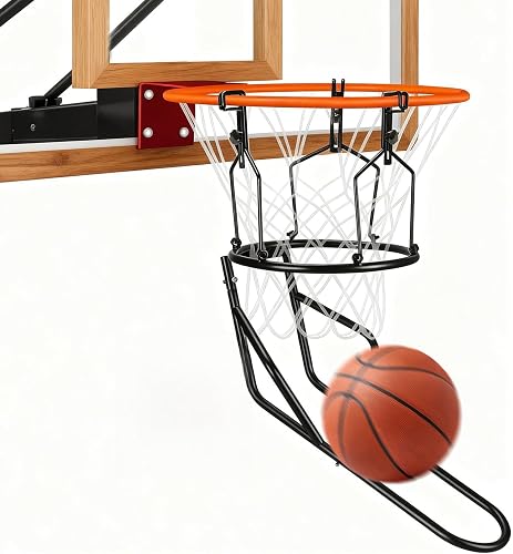 Basketball-Rücklaufbefestigung, 180° Drehbarer Basketball-Rebounder, Basketballk
