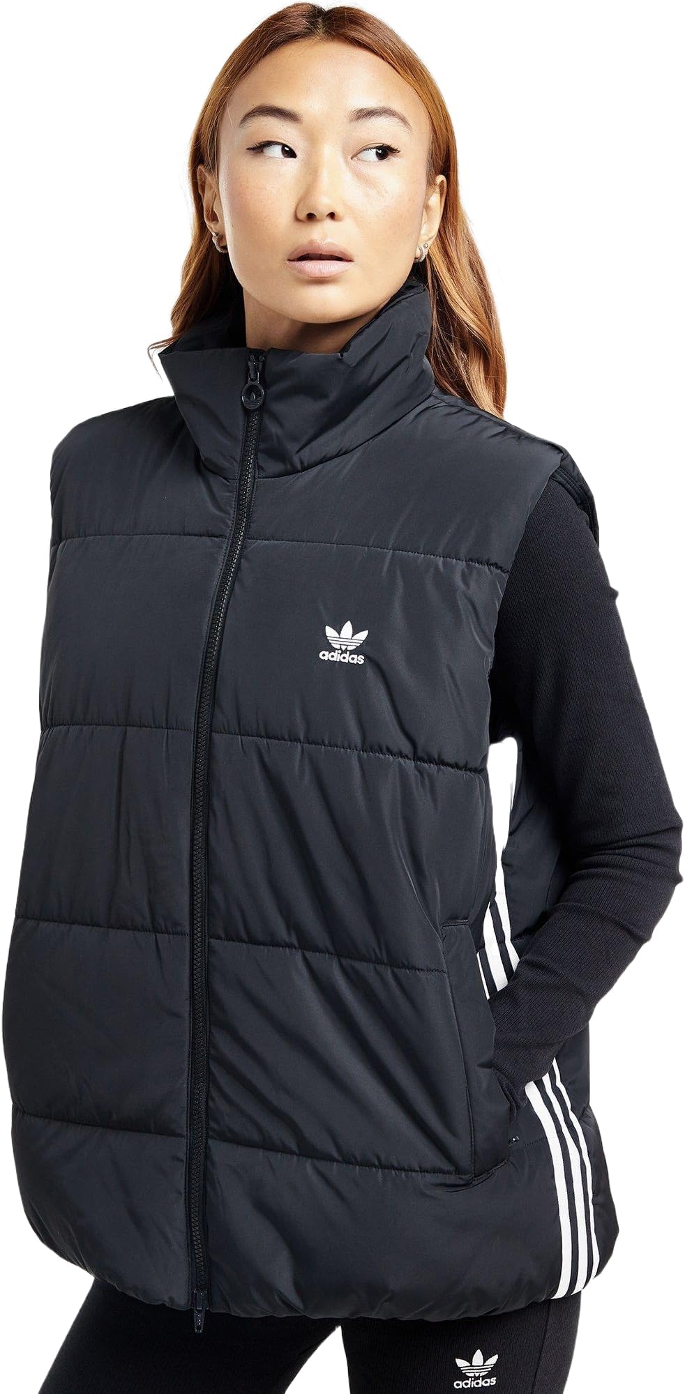 Adidas 3 stripes vest Clearance