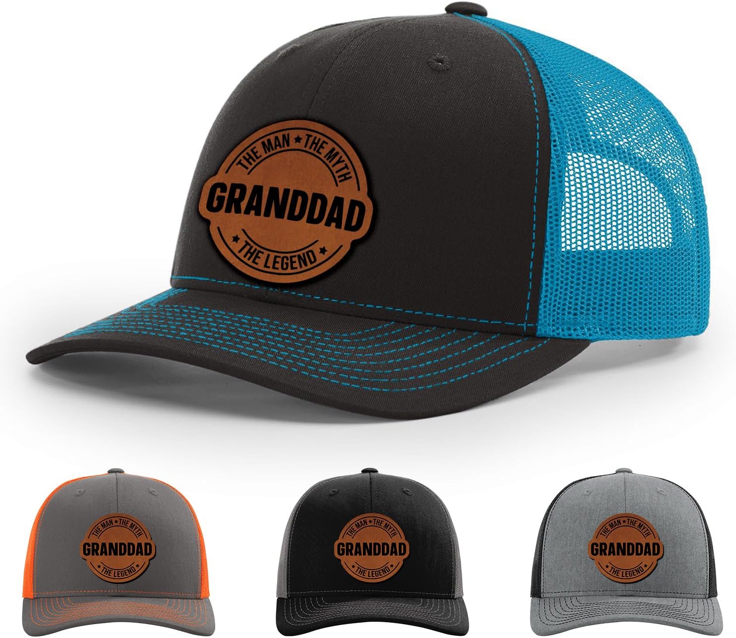 Father's Day Gift, Granddad, The Man, The Myth, The Legend Hat
