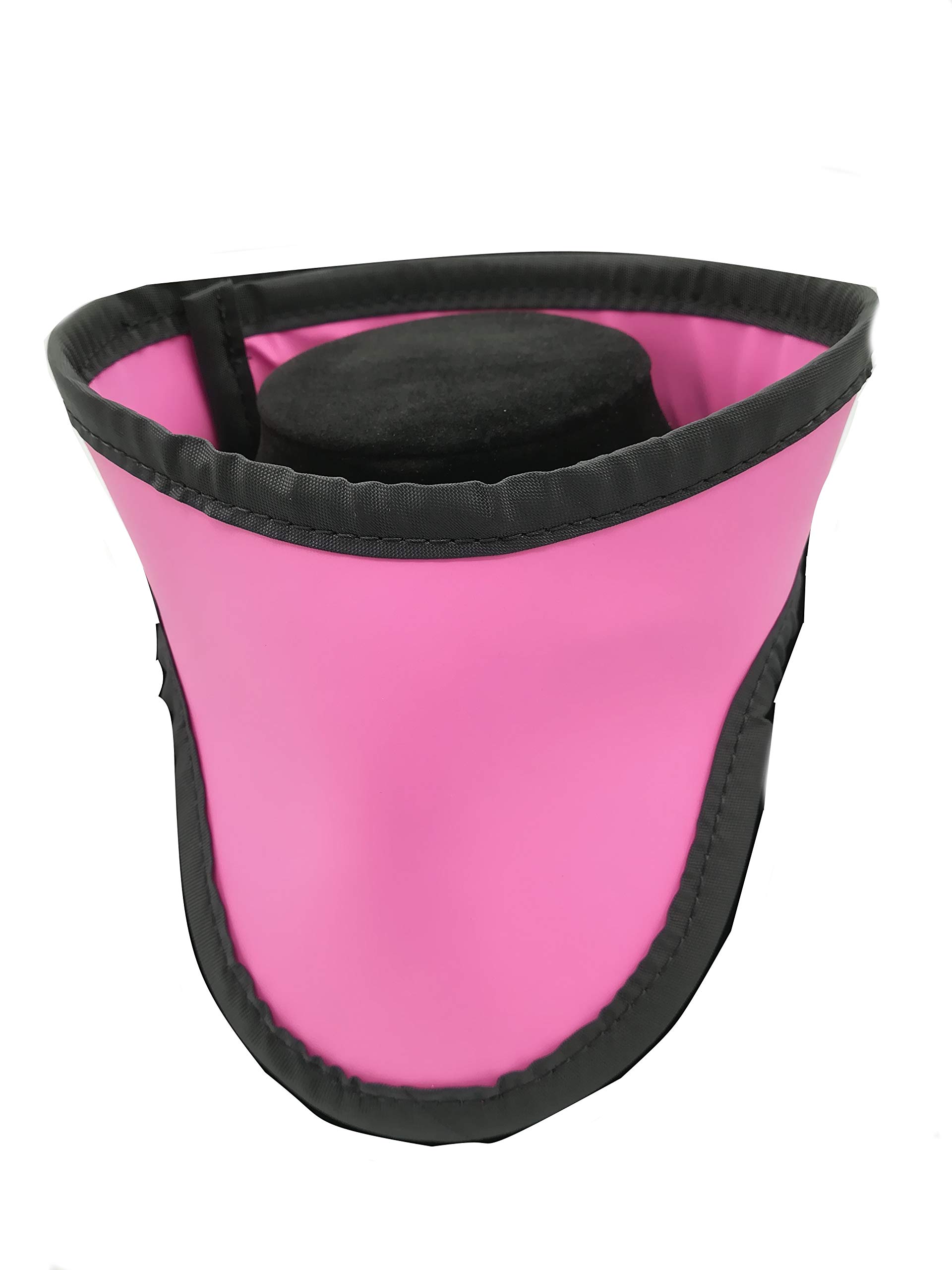 Protector de tiroides para mujer, ligero, protección frente a la radiación, con equivalencia de plomo de 0,5 mm (rosa)