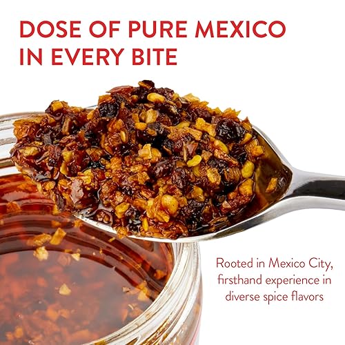 Miniatura 2 de CHILE CRUNCH, Un condimento picante crujiente totalmente natural, paquete de 2 CALIENTES