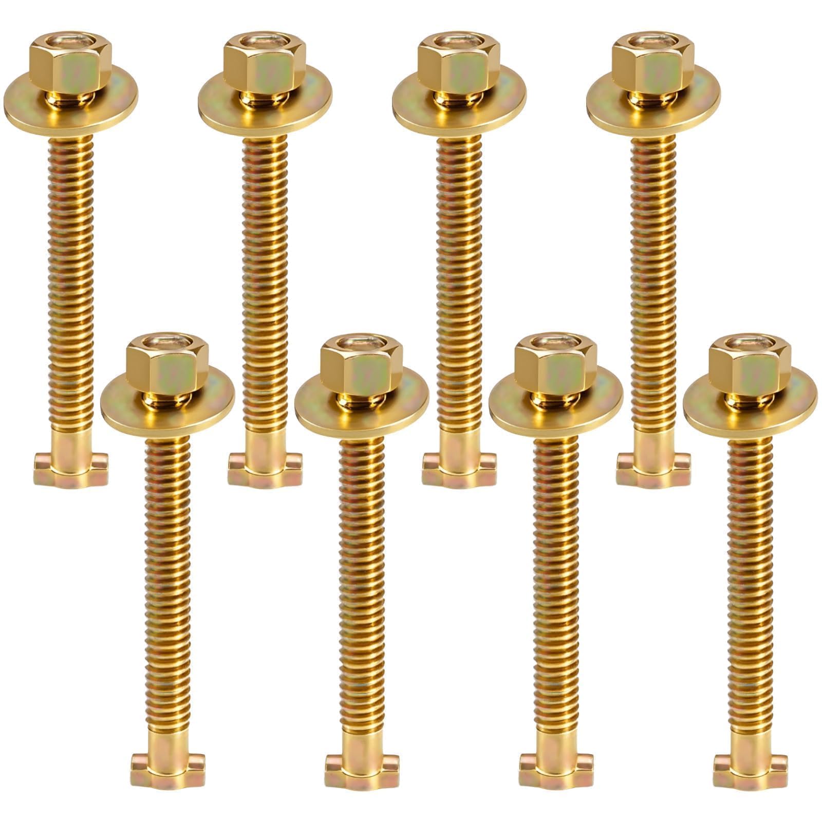 EVRBUL 8 Pcs Air Cagebolt Release Bolts, Brake Cage Bolts Compatible with Semi Truck School Bus RV Air Spring Brake with 800921 Chamber Cage Bolt