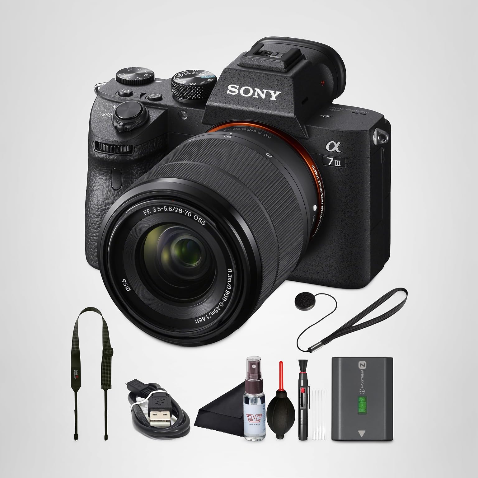 Amazon.com : Sony Alpha 7 III Full Frame Mirrorless Camera Kit