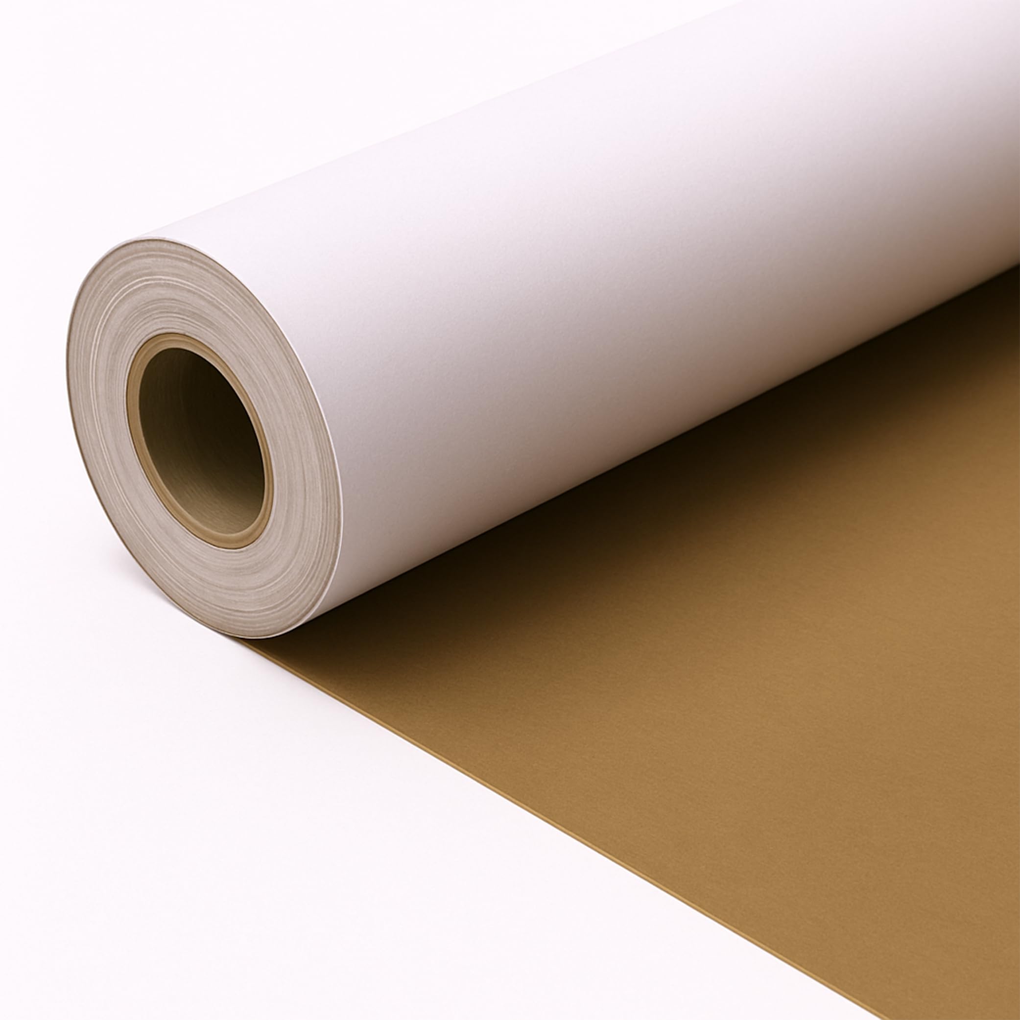 Paper Cutz Gold Poster Paper Roll 76cm X 10M, 100GSM Craft & Drawing Display Paper Roll, Backing Paper for Classroom Walls & Noticeboards for School and Office, Gift Wrapping & Art Projects