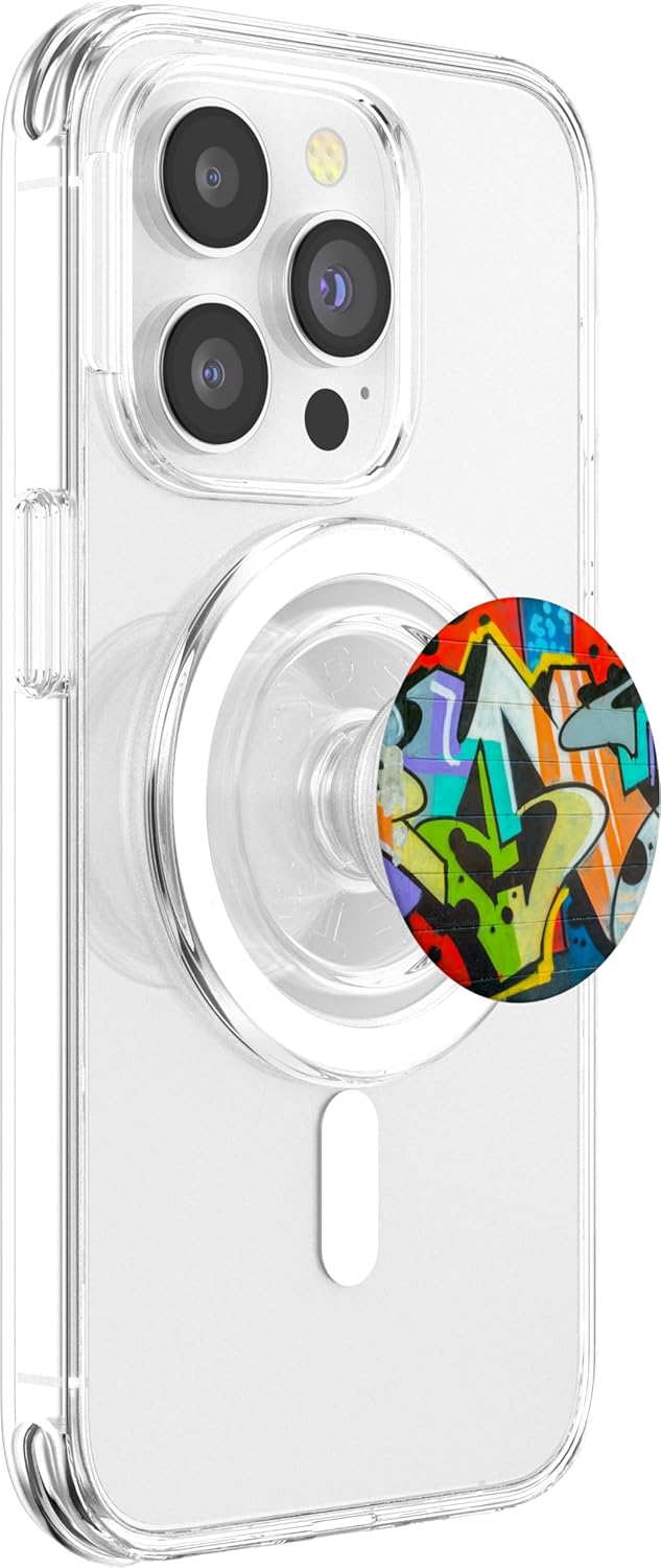 Graffiti Mount Grip Pop Street Wall Art Gift Men Women Boys PopSockets PopGrip: Swappable Grip for Phones & Tablets PopSockets MagSafe PopGrip for iPhone